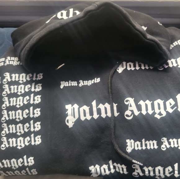 ALL OVER LOGO PRINT HOODIE - Picture 5 of 5